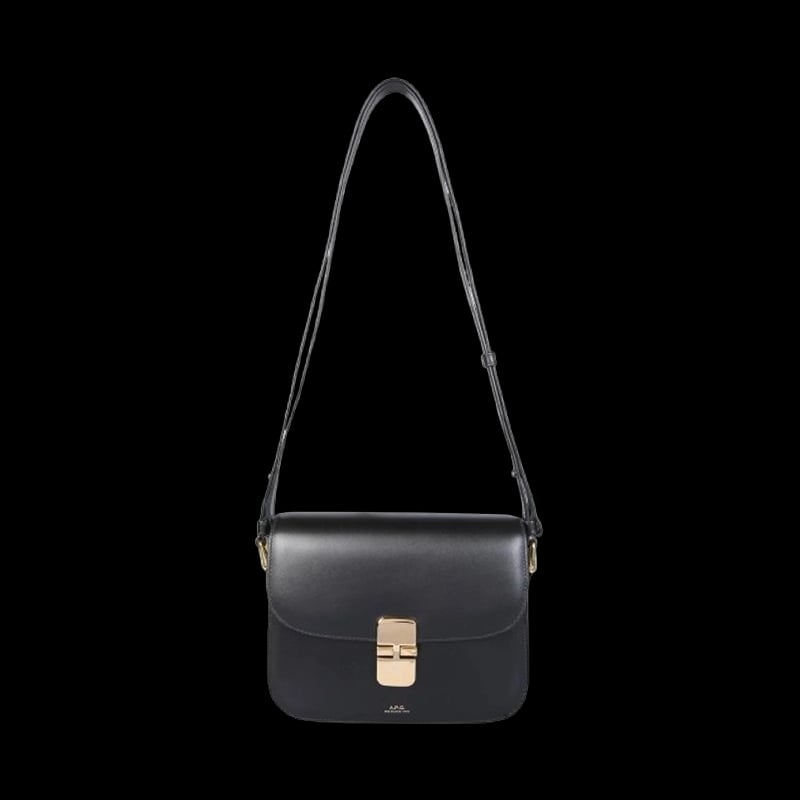 아페쎄 그레이스 로고 프린트 스몰 숄더백 제품 사진 아페쎄 그레이스 로고 프린트 스몰 숄더백 제품 사진