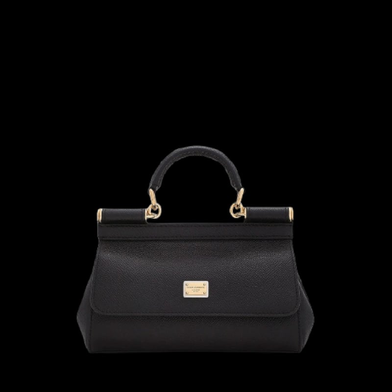 돌체 앤 가바나 시칠리아 로고 플라크 스몰 토트백 제품 사진 돌체 앤 가바나 시칠리아 로고 플라크 스몰 토트백 제품 사진