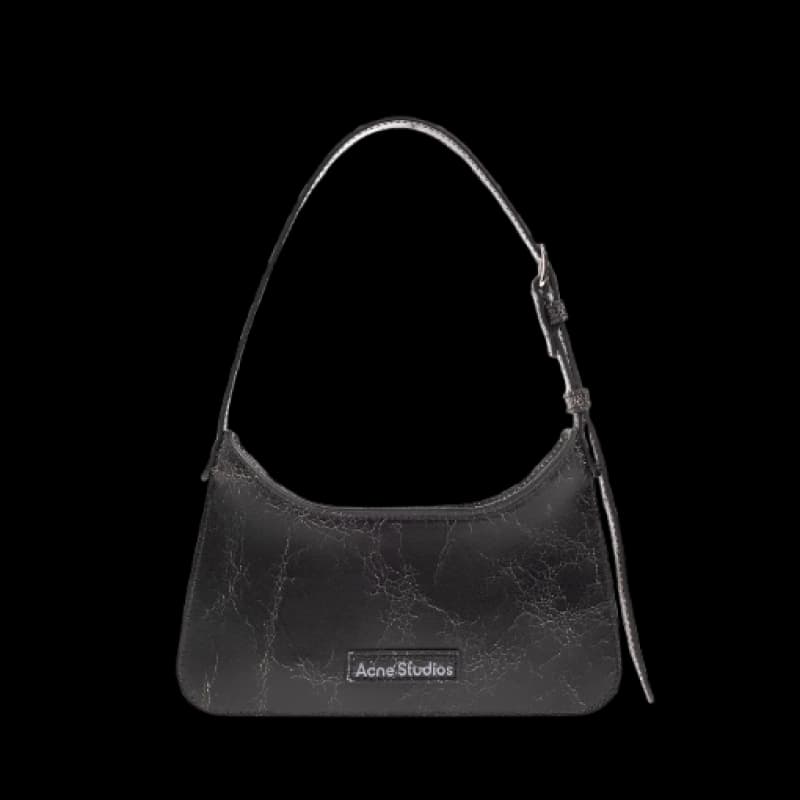 Platt 로고 디테일 마이크로 숄더백