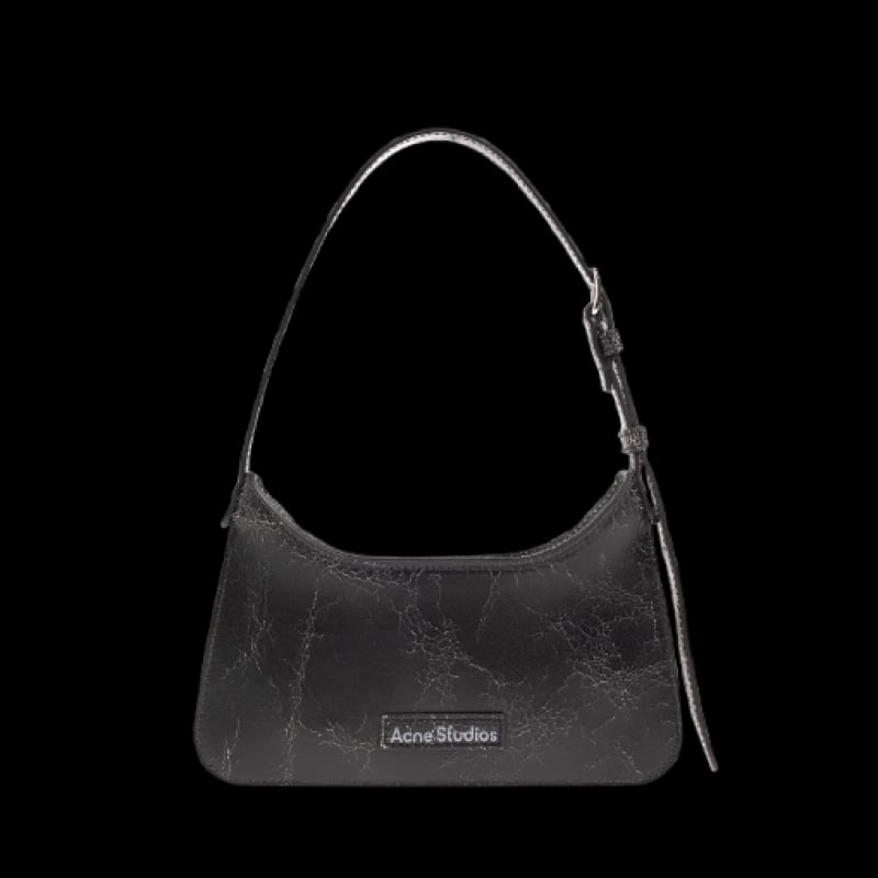 아크네 스튜디오 Platt 로고 디테일 마이크로 숄더백 제품 사진 아크네 스튜디오 Platt 로고 디테일 마이크로 숄더백 제품 사진