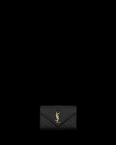 그랑 드 뿌드르 퀼팅 가죽 ENVELOPE 스몰