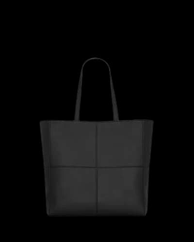 가죽 소재 SAINT LAURENT PARIS 4 CARRÉ 토트백