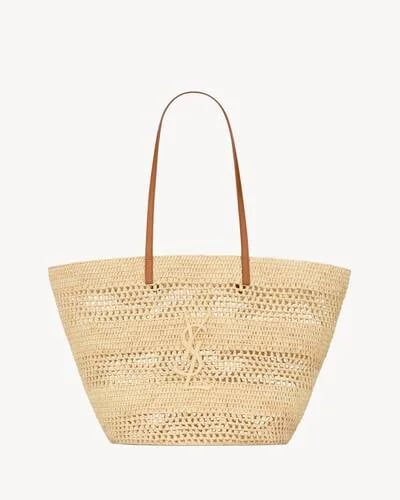 생로랑 라피아 소재 PANIER 미디엄 제품 사진 생로랑 라피아 소재 PANIER 미디엄 제품 사진