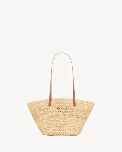 생로랑 라피아 소재 PANIER 스몰 백 제품 사진 생로랑 라피아 소재 PANIER 스몰 백 제품 사진
