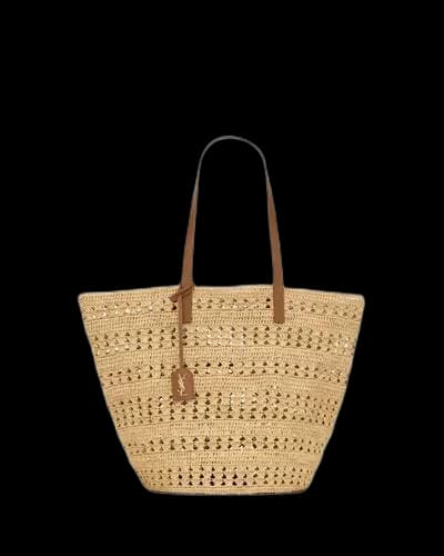 라피아 소재의 PANIER 미디엄백