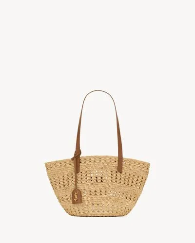 생로랑 라피아 소재의 PANIER 스몰백 제품 사진 생로랑 라피아 소재의 PANIER 스몰백 제품 사진