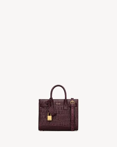 생로랑 엠보싱 크로커다일 가죽 소재의 SAC DE JOUR 나노 데일리 백 제품 사진 생로랑 엠보싱 크로커다일 가죽 소재의 SAC DE JOUR 나노 데일리 백 제품 사진